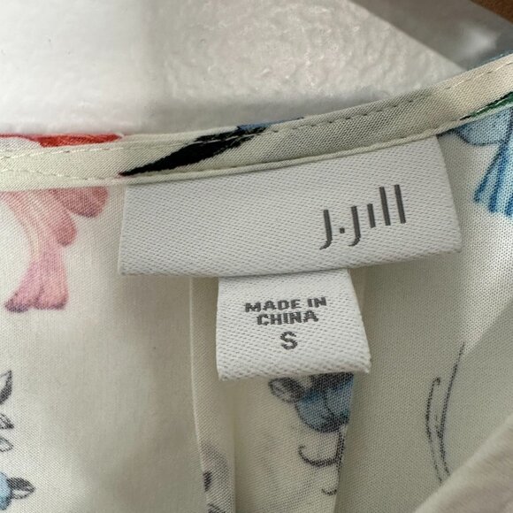 J Jill Lot of 2 Sleeveless Dresses Small Love Linen Floral Shift - Picture 13 of 16